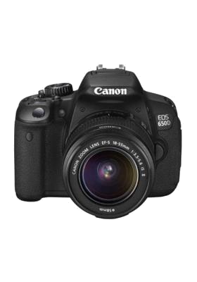 EOS 650D with 18-55mm lens
