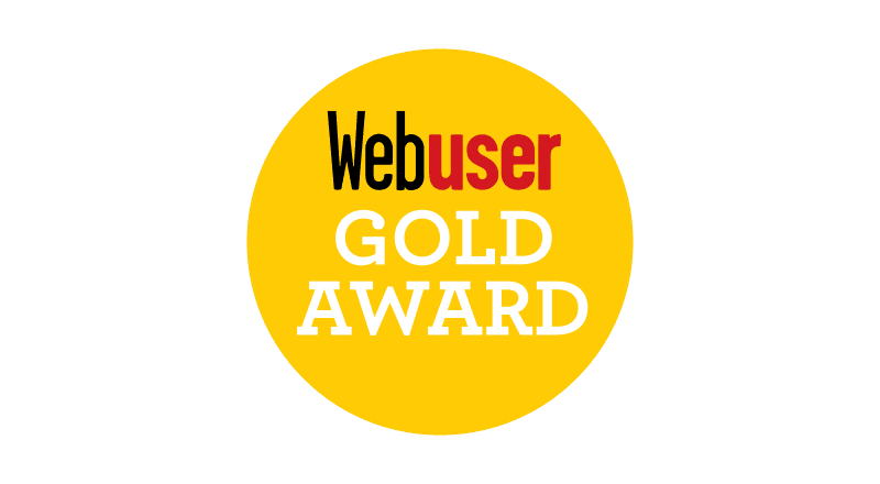 Web User Gold Award