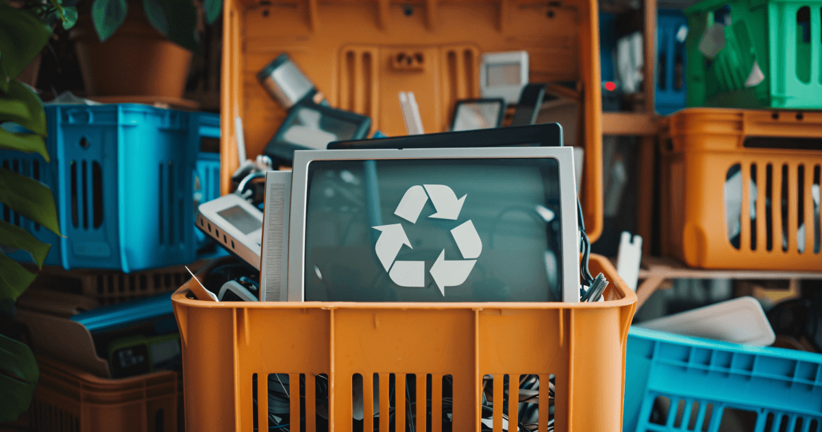 E-waste recycling centre