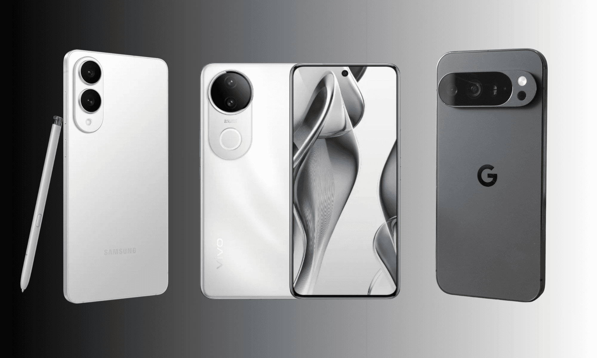 Android phones lineup.