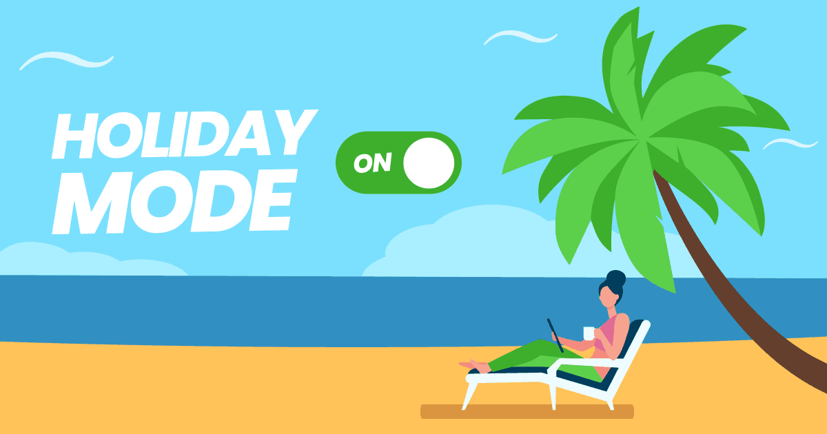a woman on a sunlounger under a palm tree by the sea